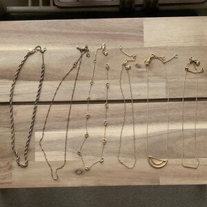 Lot of madewell necklaces